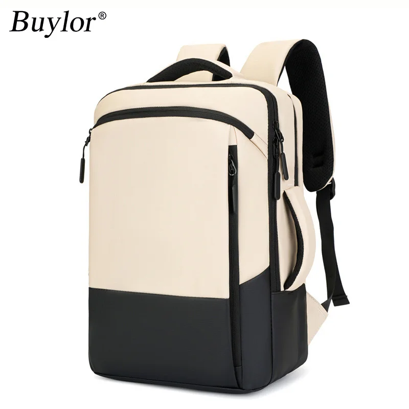 Buylor мужской рюкзак с зарядкой через USB, многофункциональная 15-дюймовая сумка для ноутбука, модный водонепроницаемый дорожный рюкзак, легкая деловая сумка
Buylor мужской рюкзак с зарядкой через USB, многофункциональная 15-дюймовая сумка для ноутбука, модный водонепроницаемый дорожный рюкзак, легкая деловая сумка
