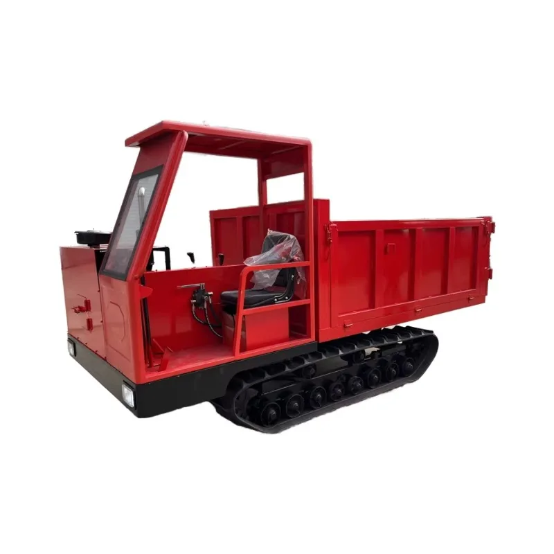 Factory Direct-sale Diesel-powered Small Tracked Dump Trucks; Fully Tracked Orchard Transportation Vehicles
Factory Direct-sale Diesel-powered Small Tracked Dump Trucks; Fully Tracked Orchard Transportation Vehicles