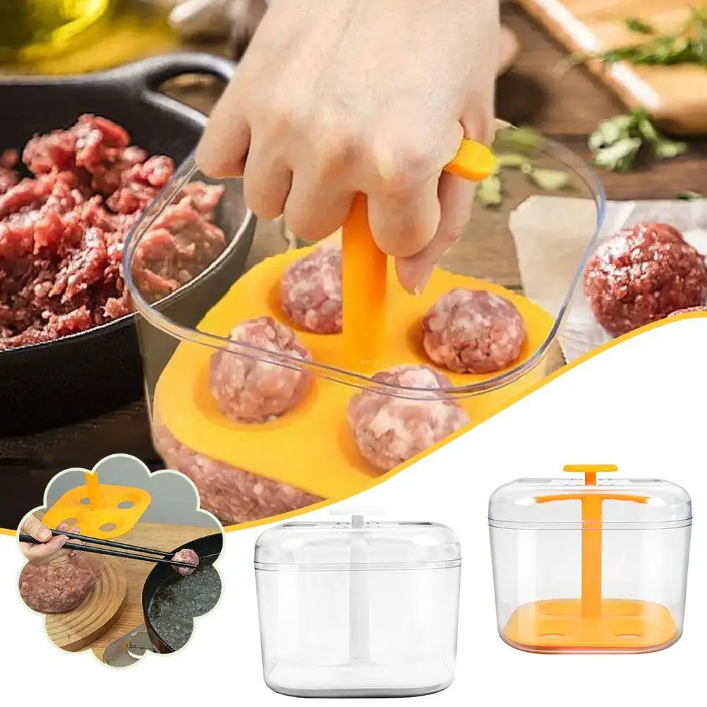 Kitchen Meatball Mold Manual Fish Ball Maker Tool Home Cooking Tools Kitchen Extruded Meatball Making Tool for Rice Ice Cream
Kitchen Meatball Mold Manual Fish Ball Maker Tool Home Cooking Tools Kitchen Extruded Meatball Making Tool for Rice Ice Cream