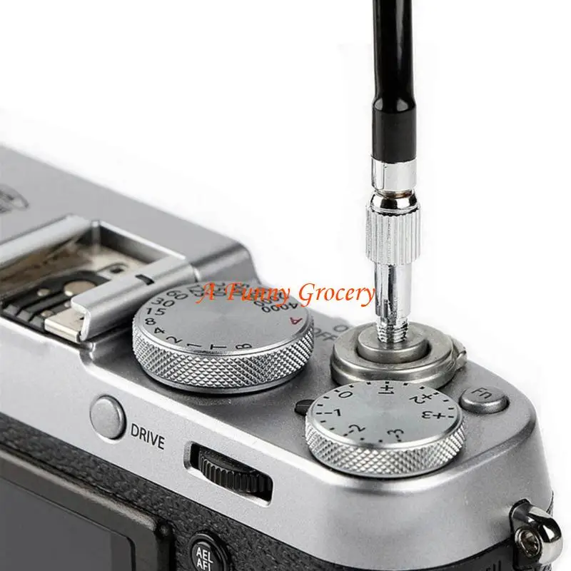 652E Mechanical Locking Shutter Line Camera Remote Shutter Cable Release Screw Threaded Cord 40cm/70cm/100cm Length
652E Mechanical Locking Shutter Line Camera Remote Shutter Cable Release Screw Threaded Cord 40cm/70cm/100cm Length