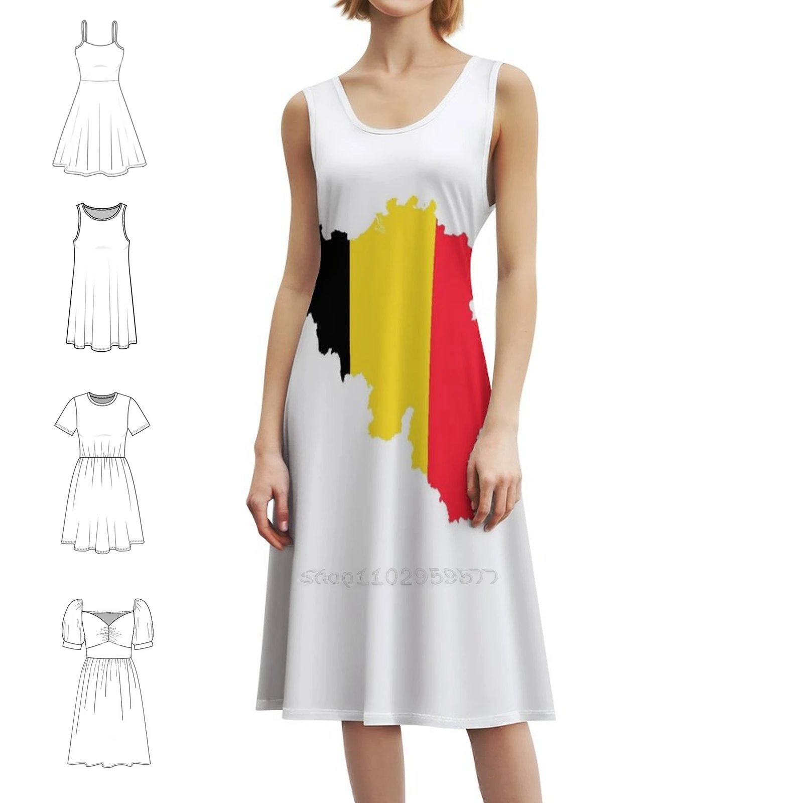 Карта флага Бельгии Женское уличное платье в стиле хип-хоп с графическим принтом Клубная одежда Карта Бельгии Платье с флагом Бельгии для девочек
Карта флага Бельгии Женское уличное платье в стиле хип-хоп с графическим принтом Клубная одежда Карта Бельгии Платье с флагом Бельгии для девочек