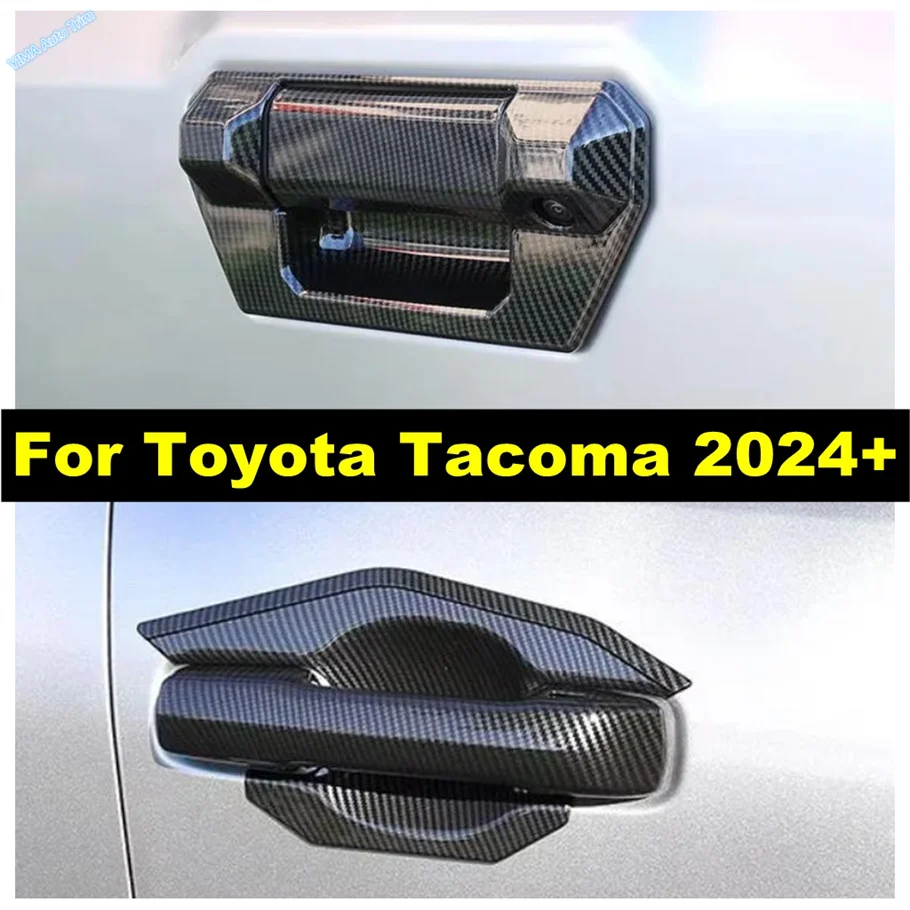 Carbon Fiber Look Car Outside Door Pull Doorknob Handle Bowl Cover Trim ABS Sticker Accessories Fit For Toyota Tacoma 2024 2025
Carbon Fiber Look Car Outside Door Pull Doorknob Handle Bowl Cover Trim ABS Sticker Accessories Fit For Toyota Tacoma 2024 2025