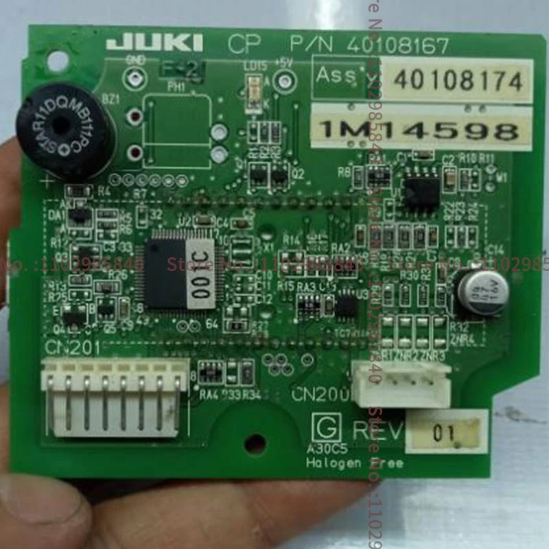 Juki Original Circuit Board 40108167 40108174, Industrial Sewing Machine Accessories Wholesale
Juki Original Circuit Board 40108167 40108174, Industrial Sewing Machine Accessories Wholesale