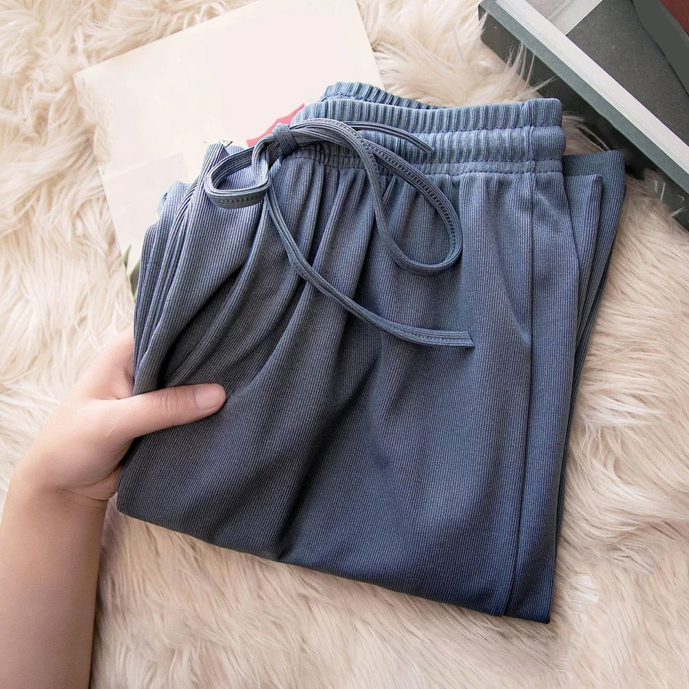Casual Outing Black High Waist Trousers Loose Casual Pants Brand New Condition Regular Length Slight Elasticity
Casual Outing Black High Waist Trousers Loose Casual Pants Brand New Condition Regular Length Slight Elasticity