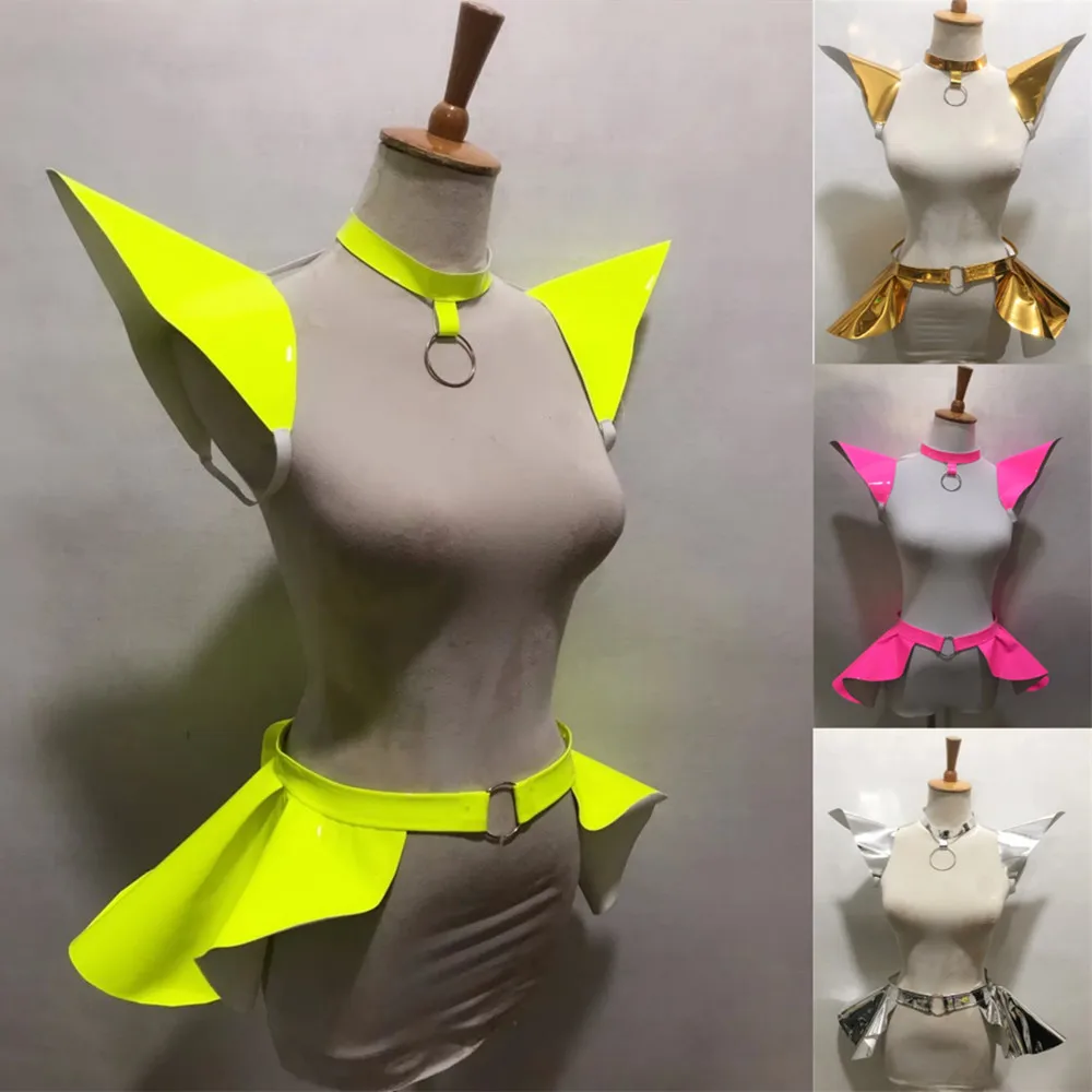 Золотая, серебряная лазерная летающая юбка с подплечниками, женская одежда для джазовых танцев, бар, ночной клуб, DJ Gogo, костюм танцовщицы
Золотая, серебряная лазерная летающая юбка с подплечниками, женская одежда для джазовых танцев, бар, ночной клуб, DJ Gogo, костюм танцовщицы