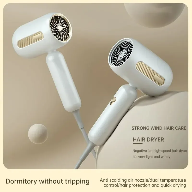 Portable Hair Dryers Professional Ionic Dryer Powerful Quick Drying Hair Dryer Low Noise Hair Care Thermostat
Portable Hair Dryers Professional Ionic Dryer Powerful Quick Drying Hair Dryer Low Noise Hair Care Thermostat