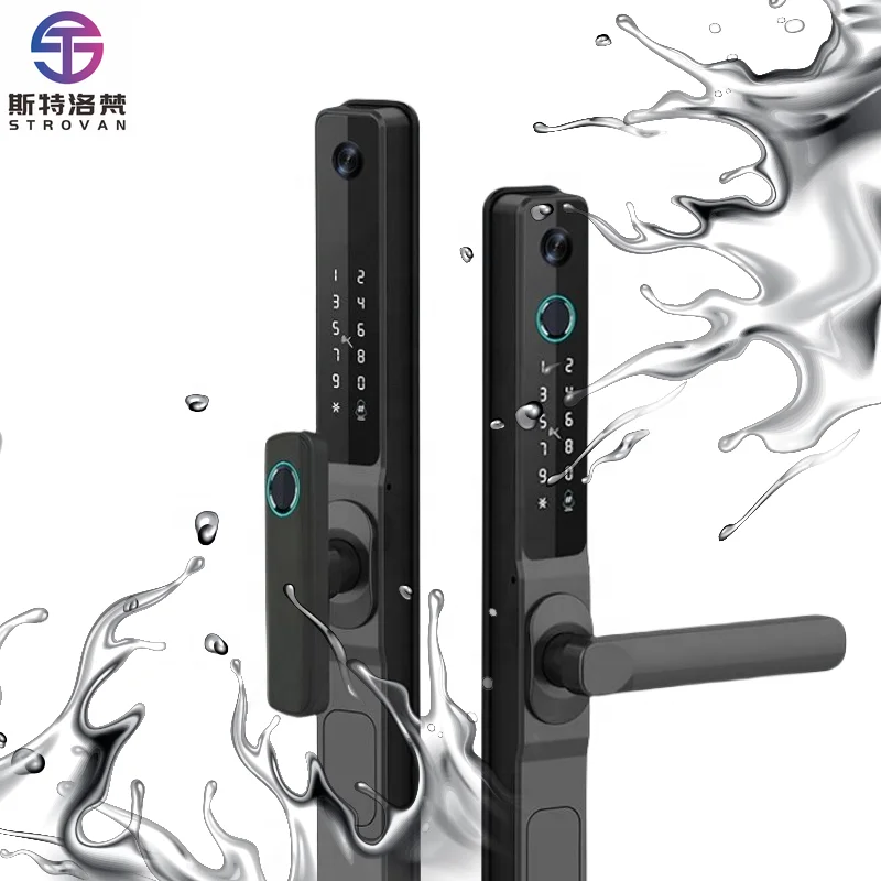 ZXHK TTLock App IP65 Waterproof Narrow Aluminum Door Fingerprint Smart Lock With Cameras for Sliding Glass Door
ZXHK TTLock App IP65 Waterproof Narrow Aluminum Door Fingerprint Smart Lock With Cameras for Sliding Glass Door