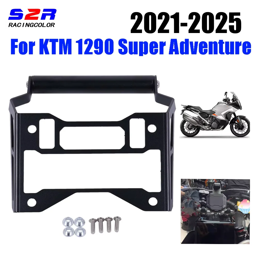 Motorcycle Accessory Smartphone Holder GPS Navigation Pad Holder For KTM 1290 Super Adventure S R Adv 2021 - 2025
Motorcycle Accessory Smartphone Holder GPS Navigation Pad Holder For KTM 1290 Super Adventure S R Adv 2021 - 2025