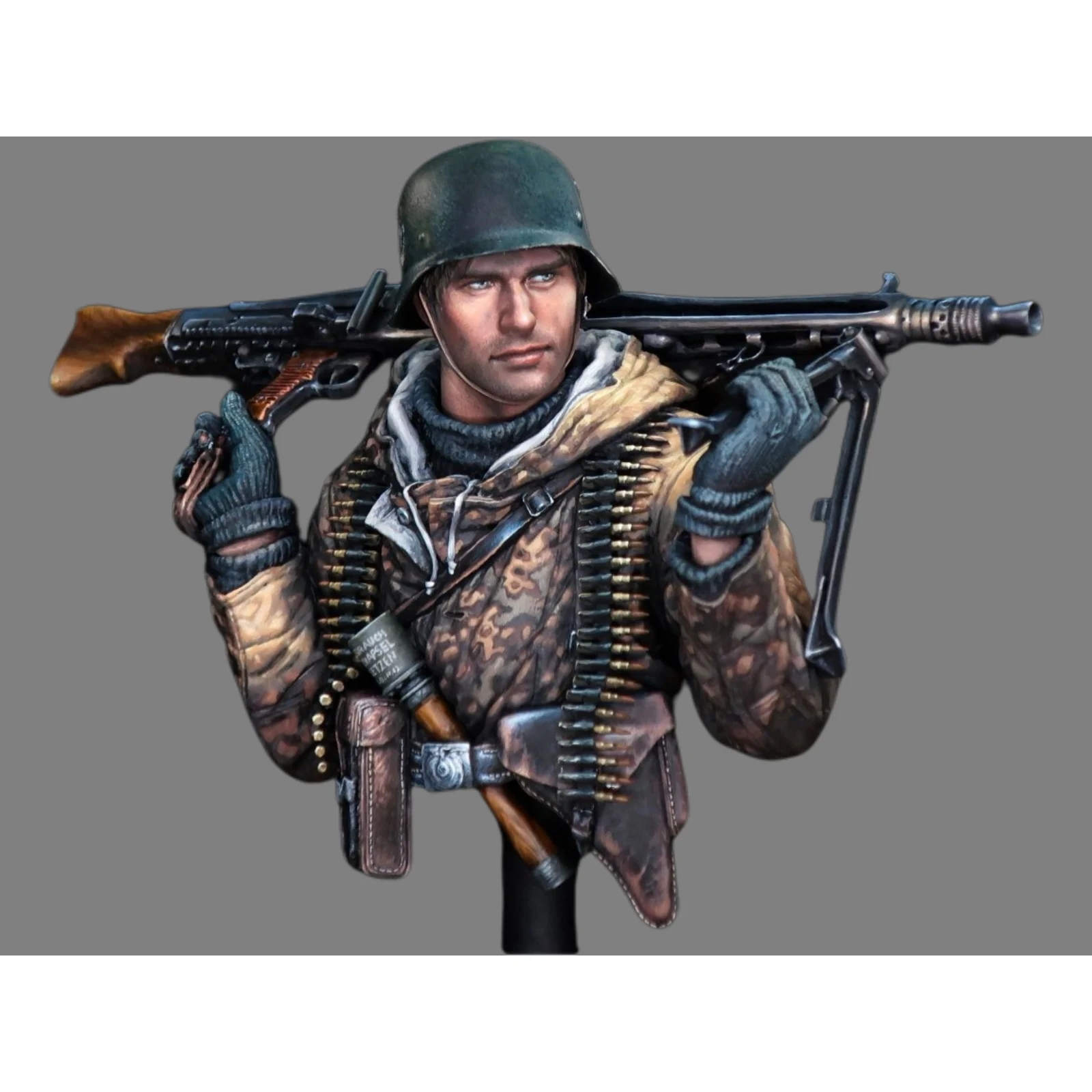 GK1/10 смоляная портретная фигурка средней длины, неокрашенная модель, немецкий кулеметник времен Второй мировой войны, в разобранном виде и неокрашенный GK
GK1/10 смоляная портретная фигурка средней длины, неокрашенная модель, немецкий кулеметник времен Второй мировой войны, в разобранном виде и неокрашенный GK