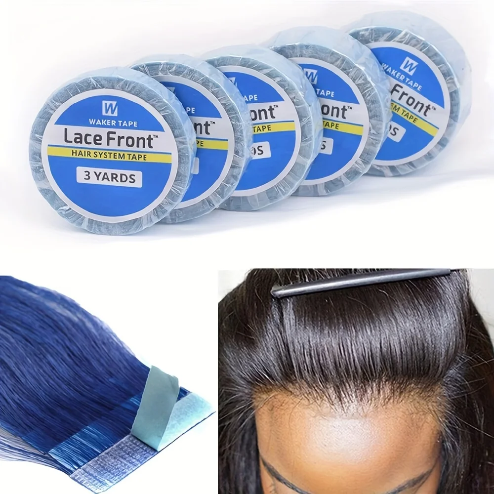 Waterproof Double-Sided Lace Wig Tape - Strong Adhesive for Hair Extensions & Toupees, 5 Sizes Available (0.8/1/1.27/1.9/2.54cm)
Waterproof Double-Sided Lace Wig Tape - Strong Adhesive for Hair Extensions & Toupees, 5 Sizes Available (0.8/1/1.27/1.9/2.54cm)