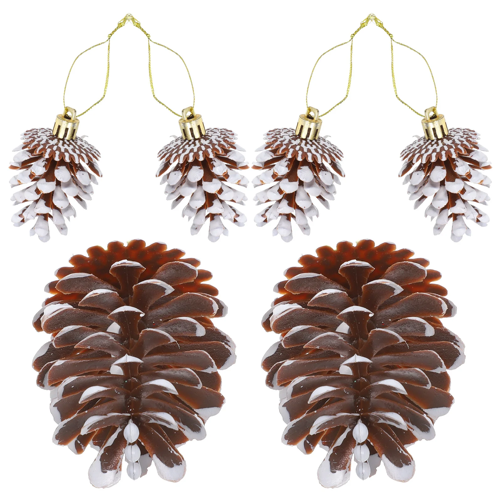 6Pcs Realistic Pine Cone Ornament for Christmas Tree Festive Xmas Hanging Decor Holiday Party Decoration Supplies Natural Style
6Pcs Realistic Pine Cone Ornament for Christmas Tree Festive Xmas Hanging Decor Holiday Party Decoration Supplies Natural Style