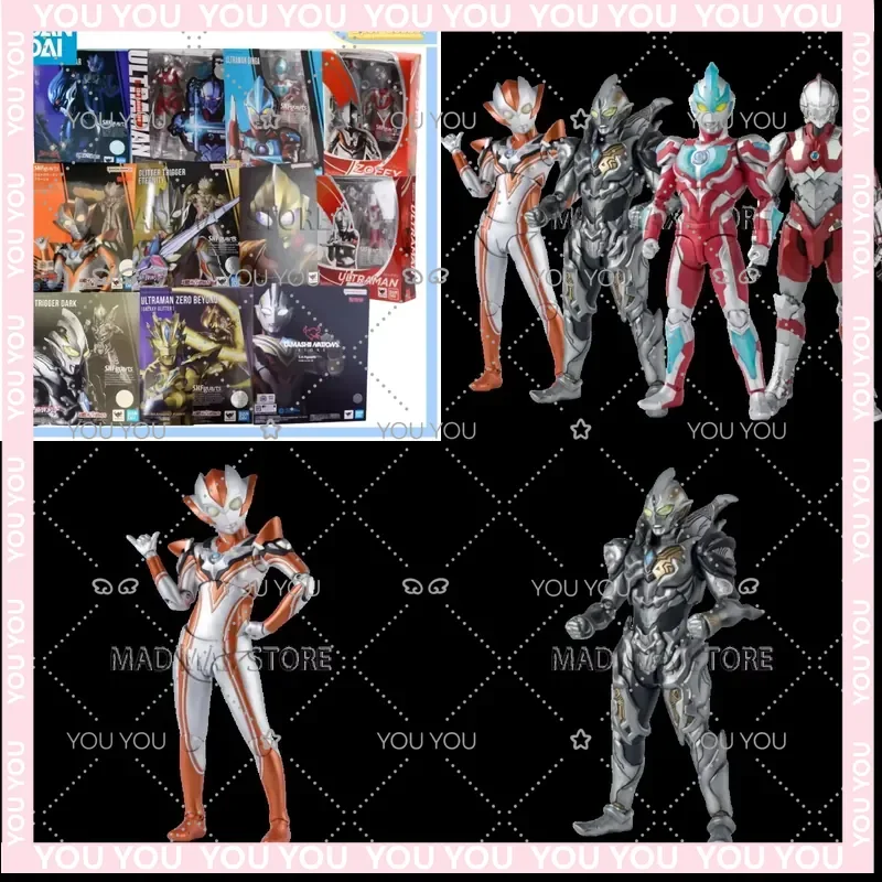 Original Bandai Ultraman SHF Trigger Dark Gray Action Figures for Anime Model Collectible Toys Gift for Kids and Toy
Original Bandai Ultraman SHF Trigger Dark Gray Action Figures for Anime Model Collectible Toys Gift for Kids and Toy