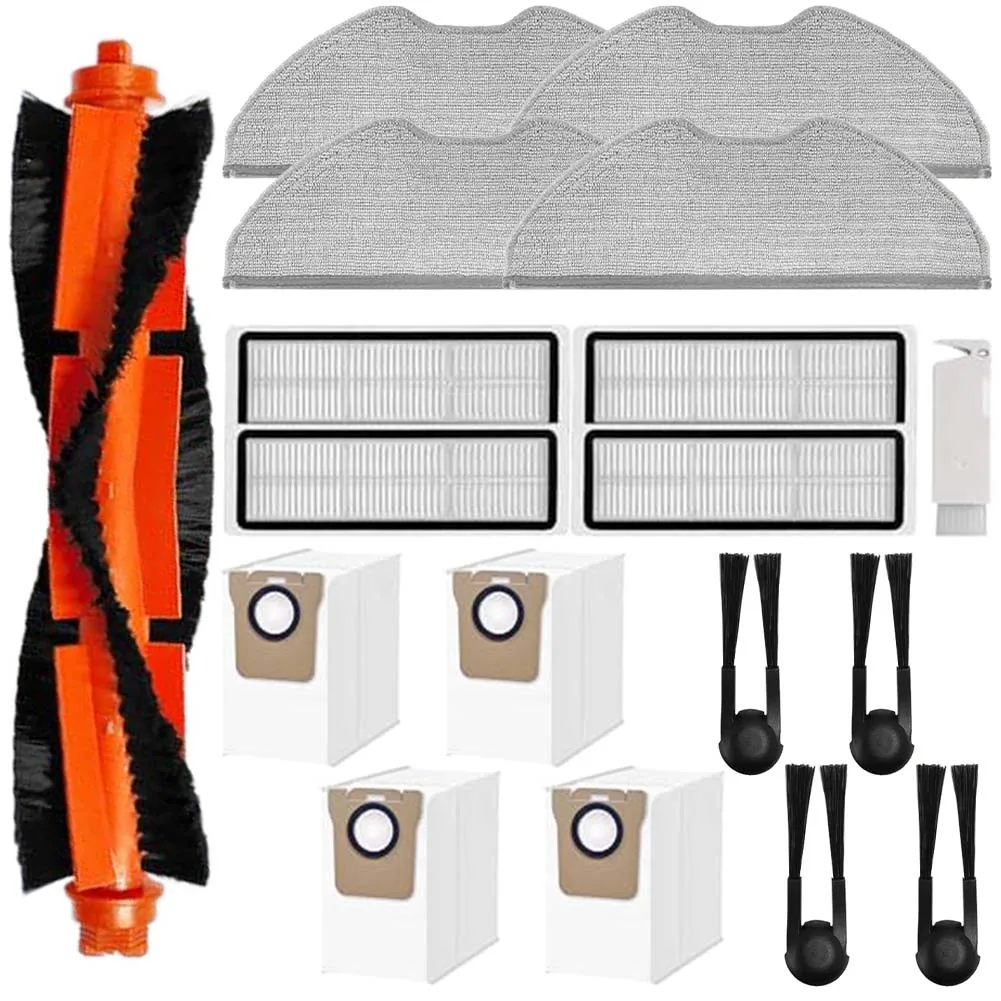1 set For Xiaomi H40 OV51 Robot Vacuum cleaner parts Main Brush Side Brush HEPA Filters Mop Pads Dust Bags Cleaning Brush kits
1 set For Xiaomi H40 OV51 Robot Vacuum cleaner parts Main Brush Side Brush HEPA Filters Mop Pads Dust Bags Cleaning Brush kits