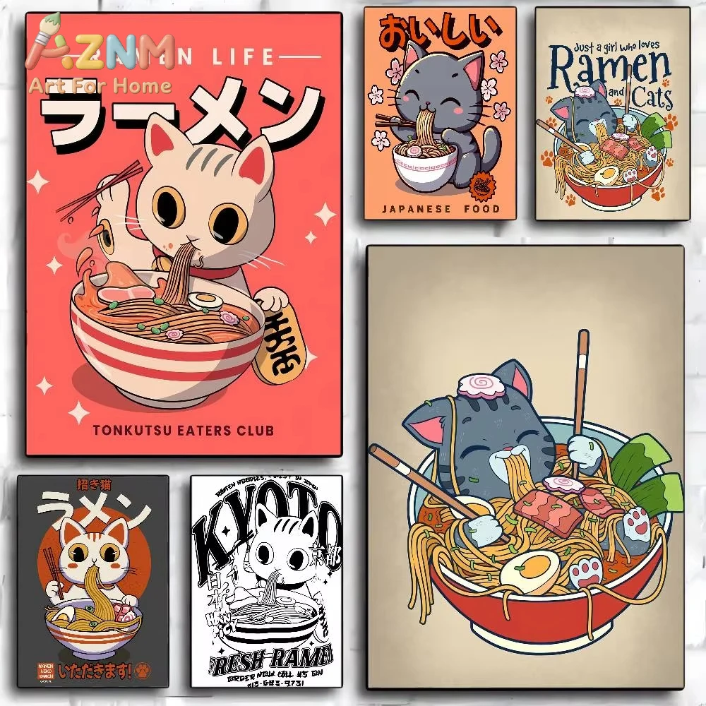 1pc Hot Style Kawaii Japanese Ramen Animal Cat Classic Movie Posters Quality Poster Wall Art Painting Study Nordic Home Decor
1pc Hot Style Kawaii Japanese Ramen Animal Cat Classic Movie Posters Quality Poster Wall Art Painting Study Nordic Home Decor