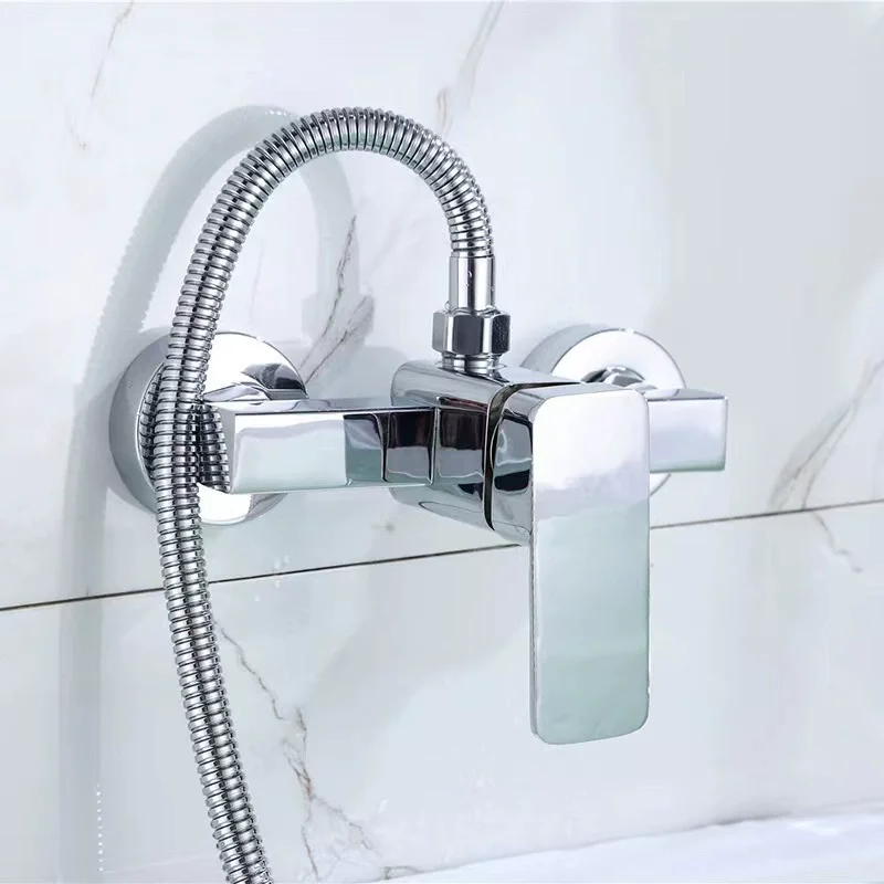 Wall Mounted Single Handle Shower Faucet Bathroom Mixer Valve Concealed Shower Faucets Bathroom Accessories Household
Wall Mounted Single Handle Shower Faucet Bathroom Mixer Valve Concealed Shower Faucets Bathroom Accessories Household