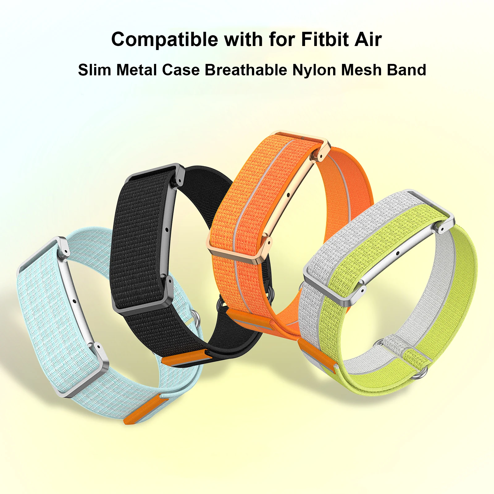 Nylon Quick Release Watches Straps for Google Fitbit Air Soft Watchband Bracelet Woven Sports Wristband for Women Men
Nylon Quick Release Watches Straps for Google Fitbit Air Soft Watchband Bracelet Woven Sports Wristband for Women Men