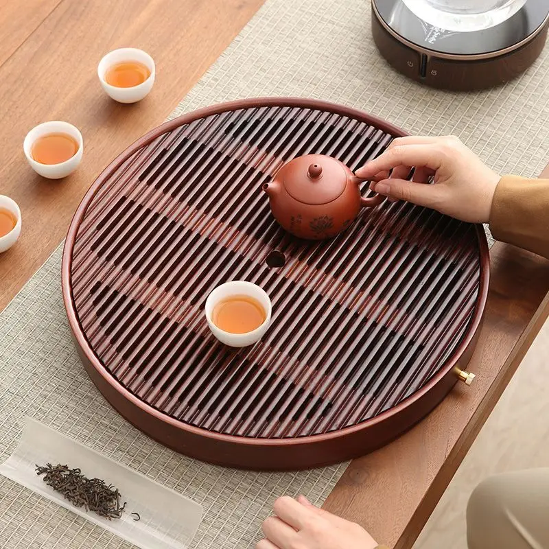 Новый круглый минималистичный компактный бамбуковый поднос для чая для домашнего использования, двойного назначения для хранения и дренажа, чайный сервиз кунг-фу, аксессуар 25x25x5 см
Новый круглый минималистичный компактный бамбуковый поднос для чая для домашнего использования, двойного назначения для хранения и дренажа, чайный сервиз кунг-фу, аксессуар 25x25x5 см