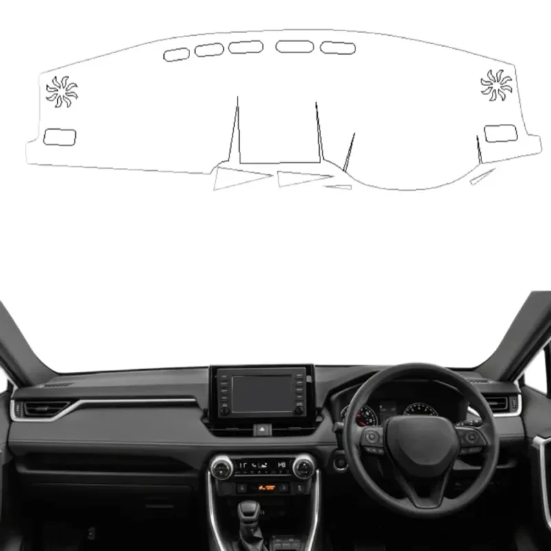 For Toyota RAV4 2019 2020 RHD Car Interior Sunshade Dashboard Dark Mat
For Toyota RAV4 2019 2020 RHD Car Interior Sunshade Dashboard Dark Mat
