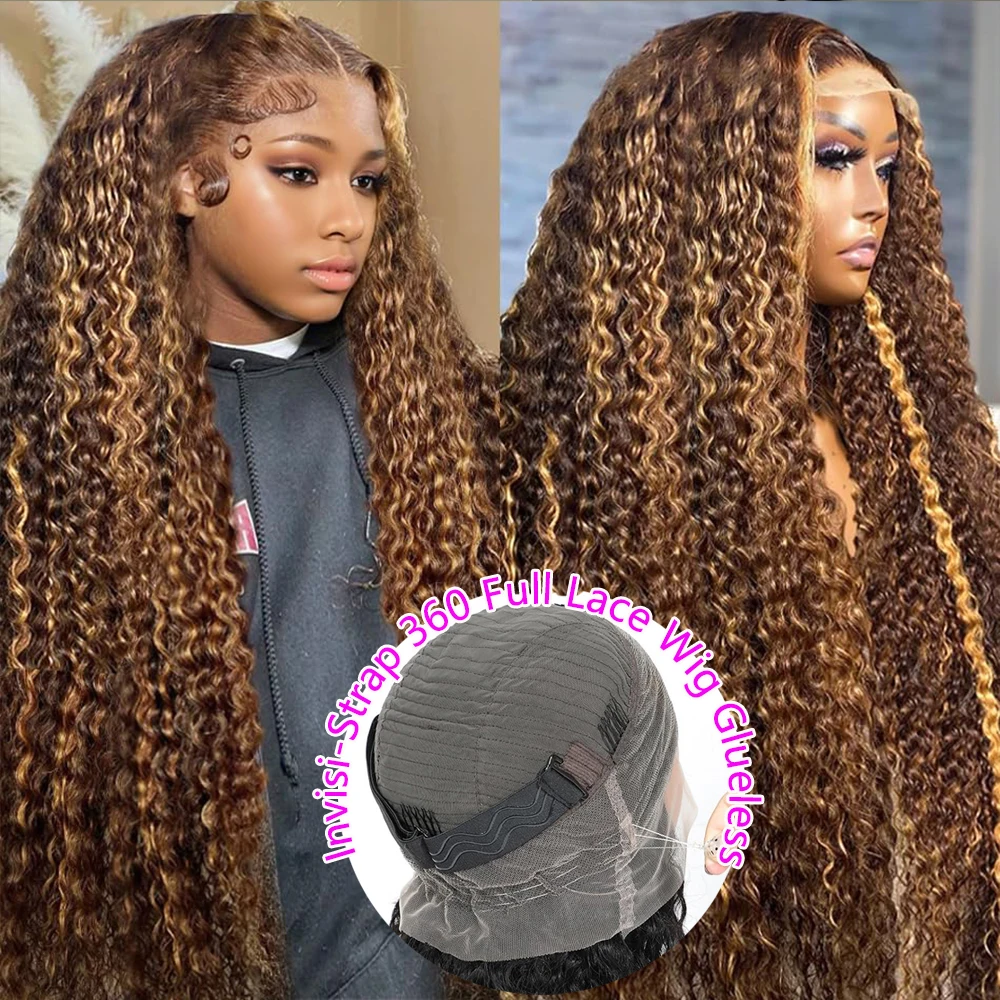 Highlight 360 Full Lace Wig Human Hair Pre Plucked Hd Deep Wave Curly Wave 250 Density 427 Lace Wig Colored 360 Lace Frontal Wig
Highlight 360 Full Lace Wig Human Hair Pre Plucked Hd Deep Wave Curly Wave 250 Density 427 Lace Wig Colored 360 Lace Frontal Wig