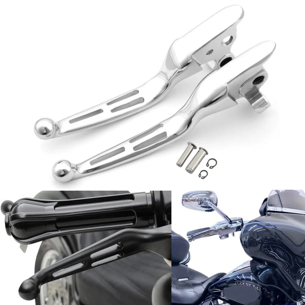 Motorcycle Accessory Chrome Brake Lever Clutch For Harley Touring Road King Street Glide Electra Glide Ultra FLTR 2008-2013
Motorcycle Accessory Chrome Brake Lever Clutch For Harley Touring Road King Street Glide Electra Glide Ultra FLTR 2008-2013