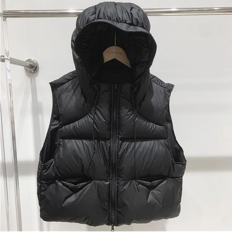 Women's Vest Coat New Winter Short Hooded Short Jacket Waistcoat Female Cotton-padded Sleeveless Padded Outwear
Women's Vest Coat New Winter Short Hooded Short Jacket Waistcoat Female Cotton-padded Sleeveless Padded Outwear