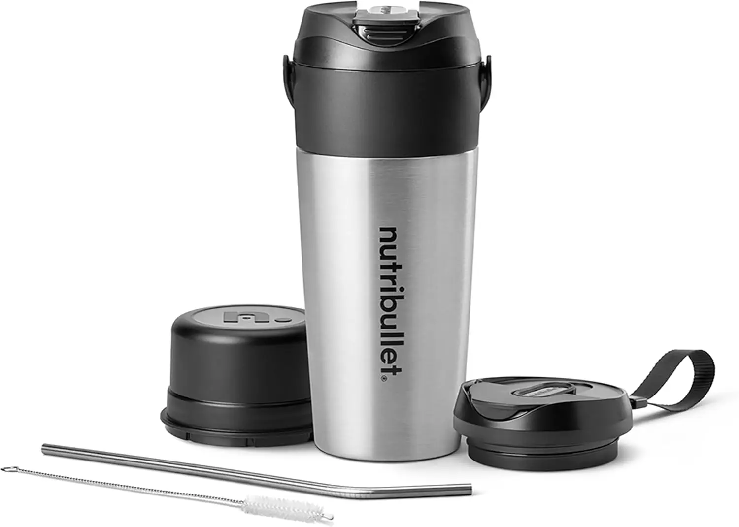 Flip Portable Blender with Insulated Cup, Cordless, Brushed Stainless, NBPB50350SS
Flip Portable Blender with Insulated Cup, Cordless, Brushed Stainless, NBPB50350SS