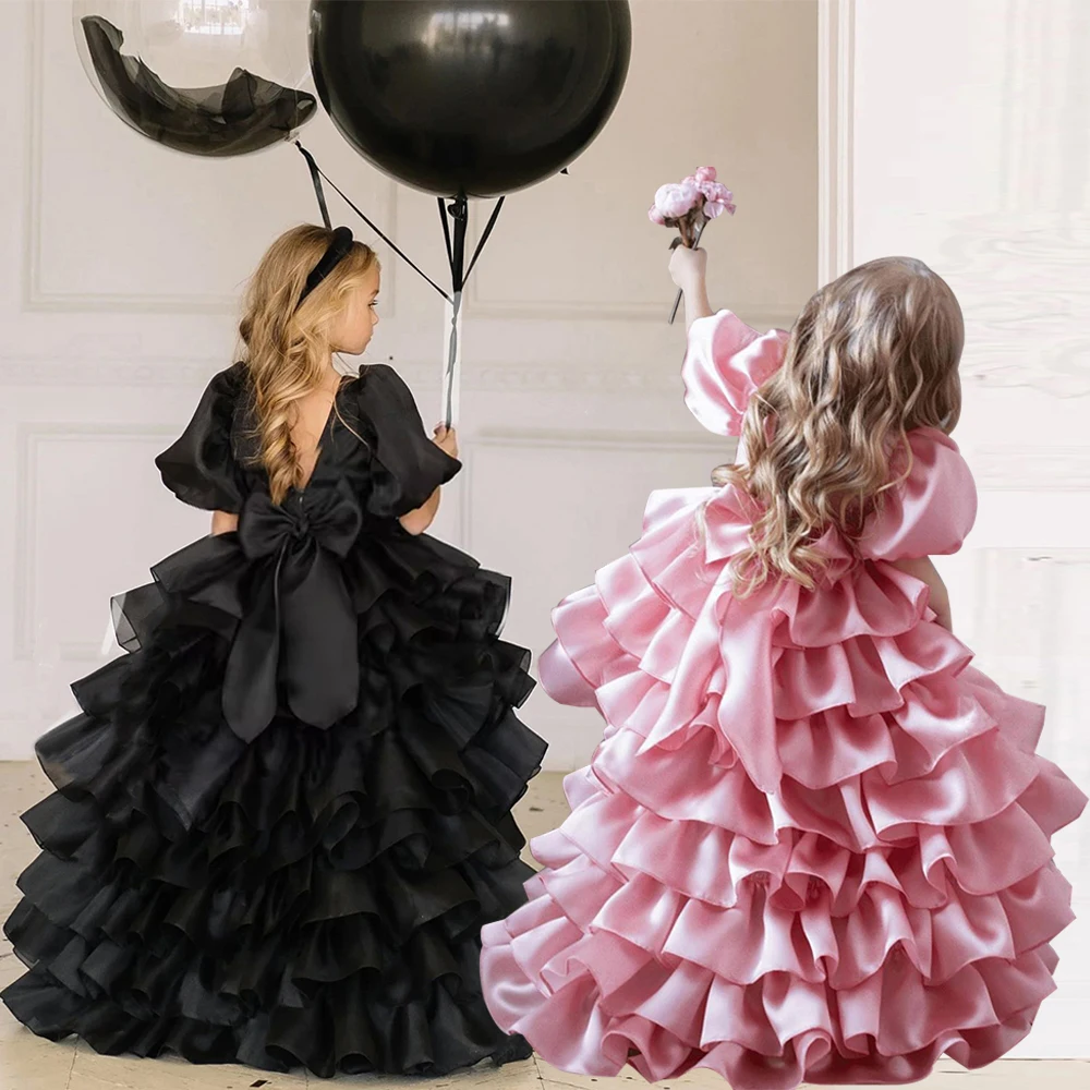 Элегантное платье принцессы с высокими и низкими оборками для маленьких девочек и пышными рукавами, нарядное платье принцессы для дня рождения, платье для выступлений, многоуровневые платья
Элегантное платье принцессы с высокими и низкими оборками для маленьких девочек и пышными рукавами, нарядное платье принцессы для дня рождения, платье для выступлений, многоуровневые платья