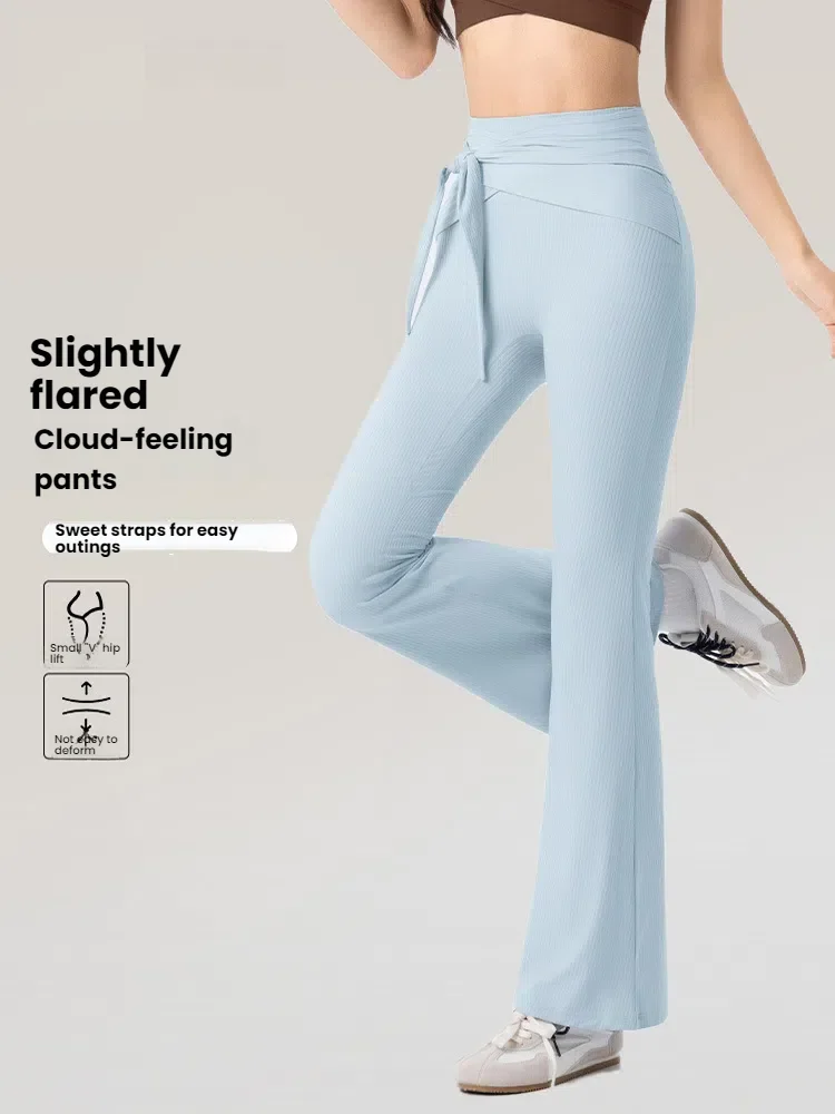 Women's High Waist Yoga Pants Flared Leggings Butt Lifting Fitness Exercise Trousers Stretchy Soft Lounge Wide Leg Pants 
Women's High Waist Yoga Pants Flared Leggings Butt Lifting Fitness Exercise Trousers Stretchy Soft Lounge Wide Leg Pants