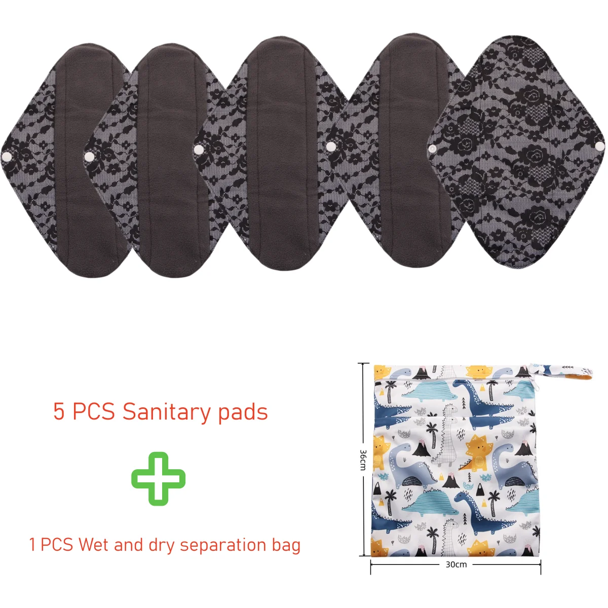 5Pcs Reusable Menstrual Pads Washable Bamboo Cloth Pads Incontinence Pads Waterproof Sanitary Napkins Regular Flow Panty Liner
5Pcs Reusable Menstrual Pads Washable Bamboo Cloth Pads Incontinence Pads Waterproof Sanitary Napkins Regular Flow Panty Liner