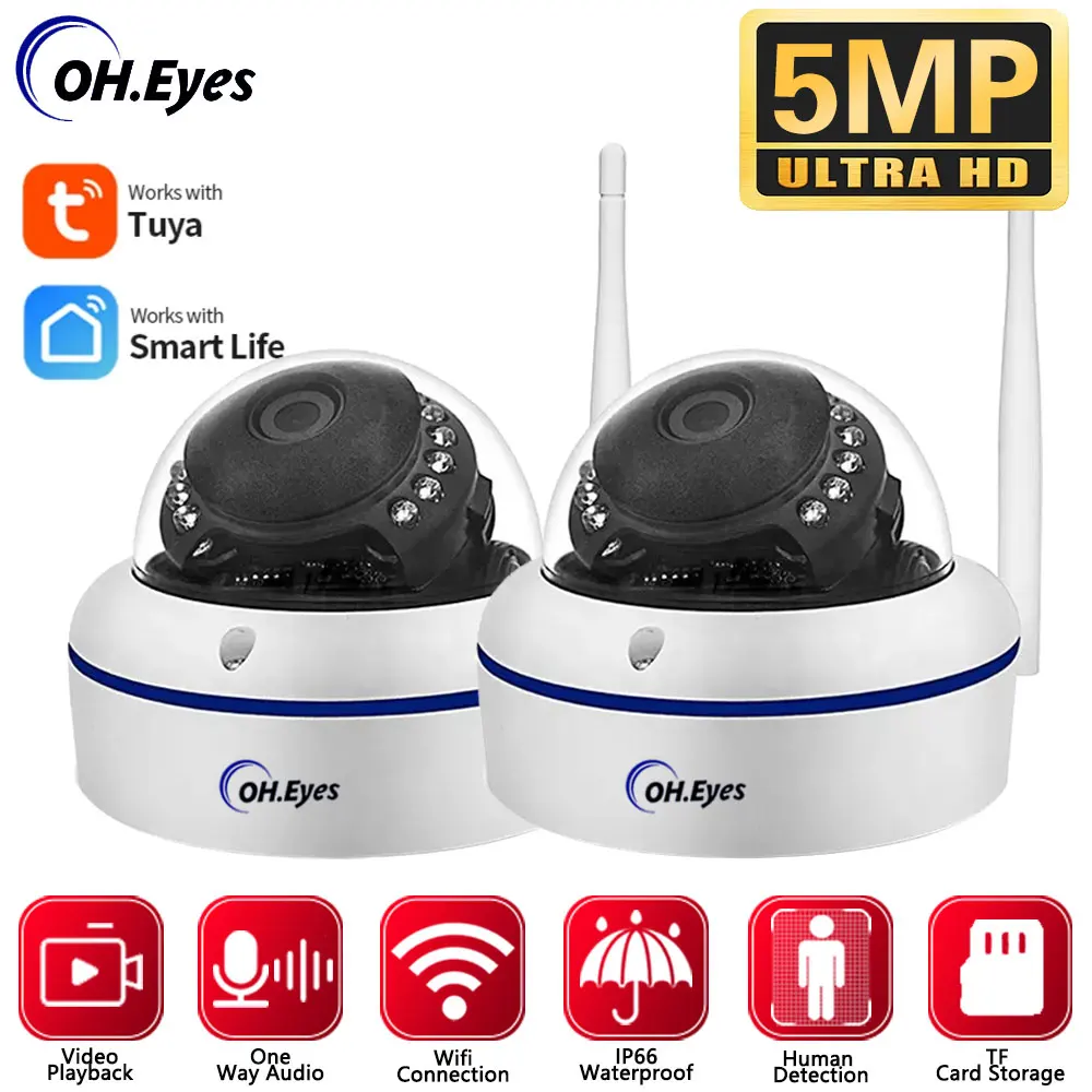 Tuya WIFI Audio Camera 5MP HD Indoor Baby Monitor Smart Home Wireless Night Vision P2P Security Video Surveillance IP Cameras
Tuya WIFI Audio Camera 5MP HD Indoor Baby Monitor Smart Home Wireless Night Vision P2P Security Video Surveillance IP Cameras