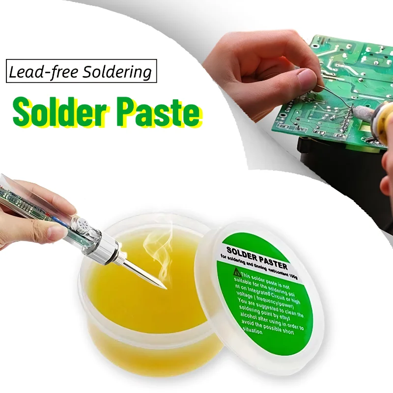 Rosin Soldering Paste Flux High Purity Rosin Electric Soldering Iron Repair Welding Paste Low Temperature Repair Welding Oil
Rosin Soldering Paste Flux High Purity Rosin Electric Soldering Iron Repair Welding Paste Low Temperature Repair Welding Oil