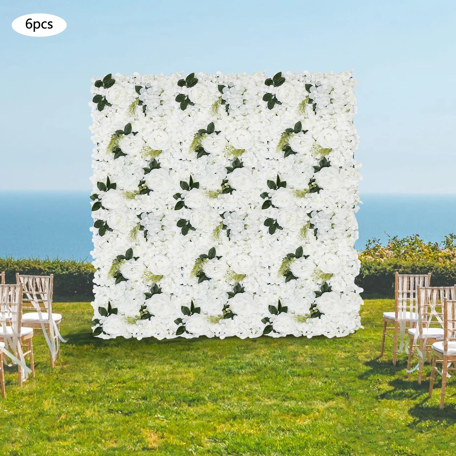 6 шт. 40*60*10 см белые искусственные цветочные панели из шелковой ткани и пластика для свадеб, вечеринок, фотостудий
6 шт. 40*60*10 см белые искусственные цветочные панели из шелковой ткани и пластика для свадеб, вечеринок, фотостудий