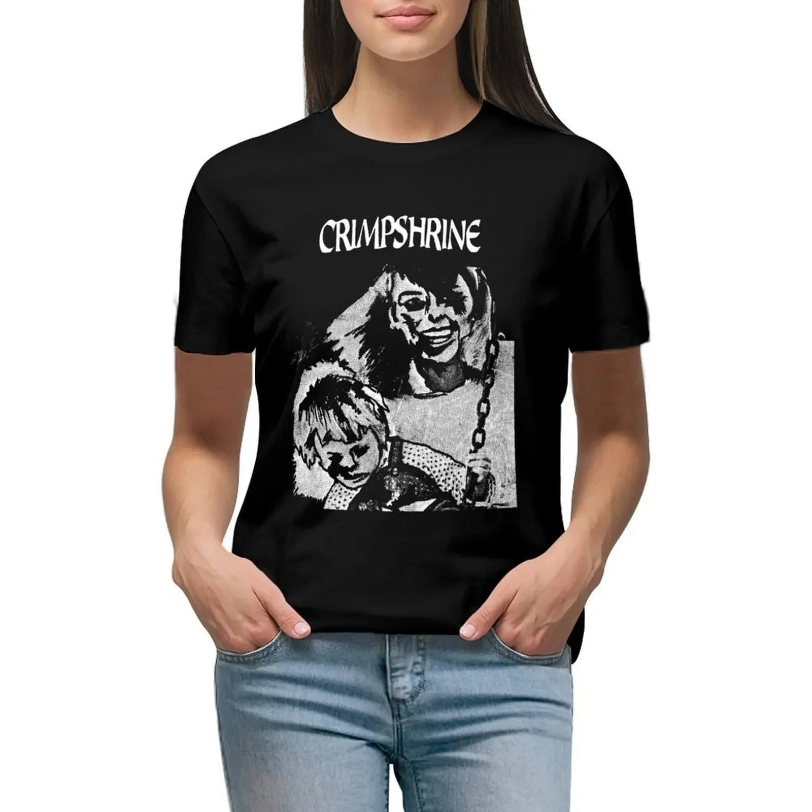 Crimpshrine T Shirt T-Shirt Blouse hippie clothes kawaii clothes t shirts for Womens
Crimpshrine T Shirt T-Shirt Blouse hippie clothes kawaii clothes t shirts for Womens