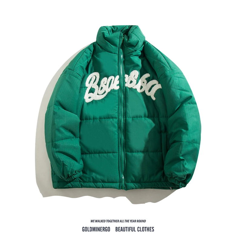 Retro Japanese Sle Letter Embroidery Cotton Jaet Men's Trendy Loose Winter Warm Coat for Couples Youth Casual Faion
Retro Japanese Sle Letter Embroidery Cotton Jaet Men's Trendy Loose Winter Warm Coat for Couples Youth Casual Faion