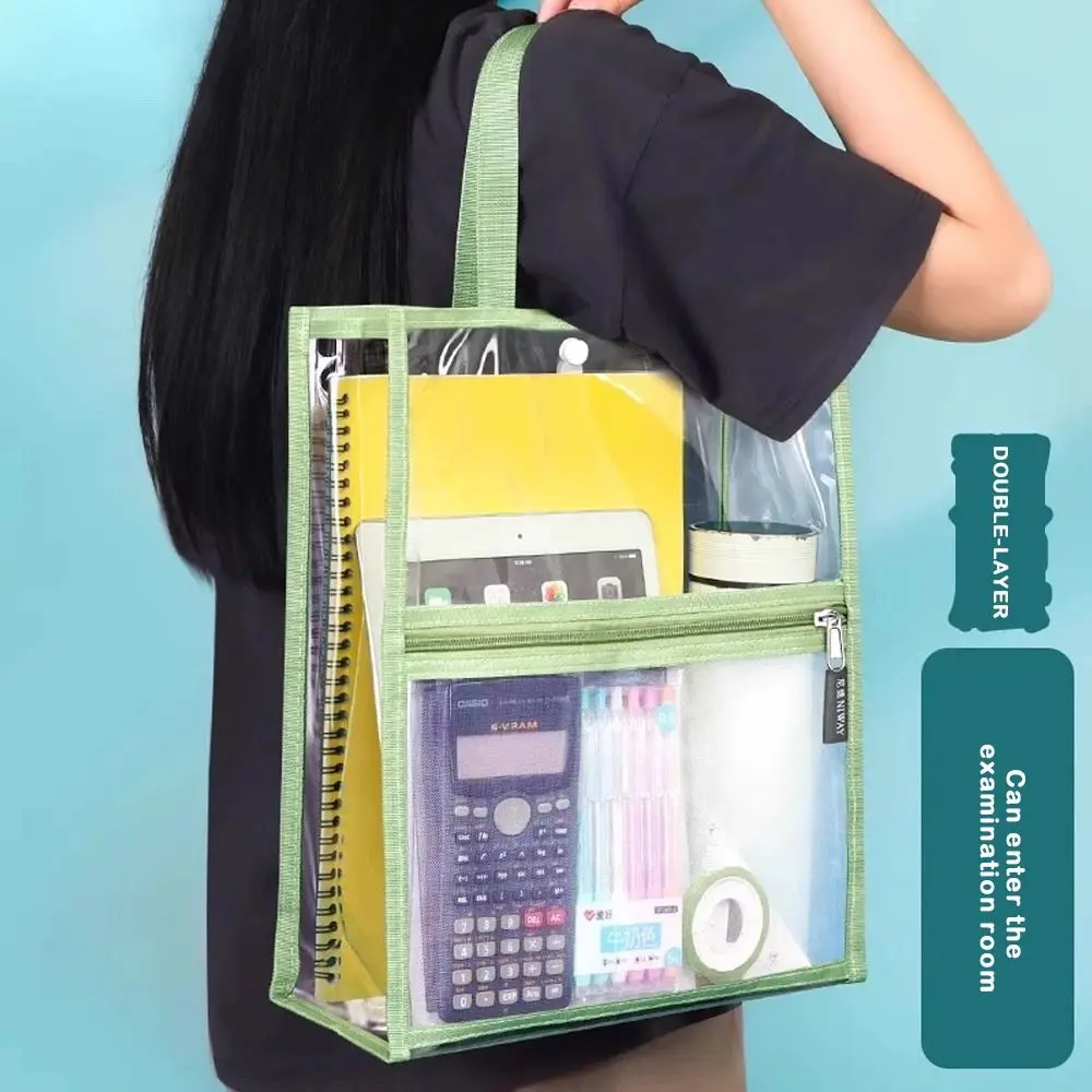 Прозрачная сумка для файлов на молнии, двухслойный дизайн, водонепроницаемая двухслойная сумка, стильная сумка, прозрачный материал 
Прозрачная сумка для файлов на молнии, двухслойный дизайн, водонепроницаемая двухслойная сумка, стильная сумка, прозрачный материал