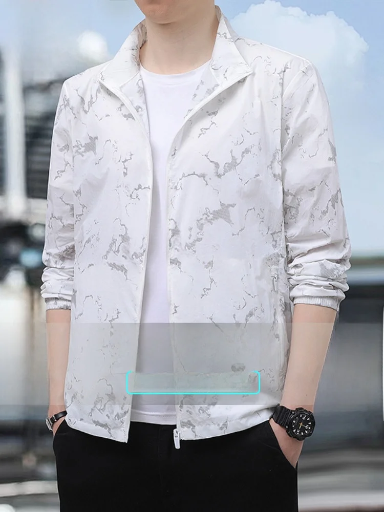 Новая летняя мужская куртка Paul из ледяного шелка с защитой от солнца, воротником-стойкой, легкая, дышащая, охлаждающая, для активного отдыха
Новая летняя мужская куртка Paul из ледяного шелка с защитой от солнца, воротником-стойкой, легкая, дышащая, охлаждающая, для активного отдыха