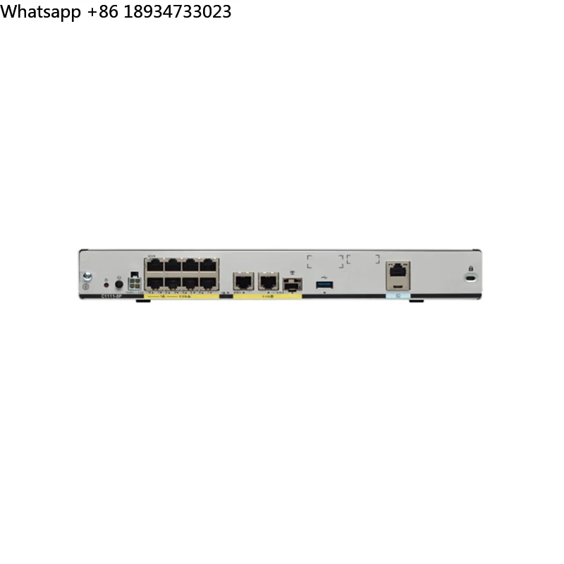 Оригинальный новый маршрутизатор C1111-8P, 8-портовый Ethernet-маршрутизатор с высокой производительностью
Оригинальный новый маршрутизатор C1111-8P, 8-портовый Ethernet-маршрутизатор с высокой производительностью