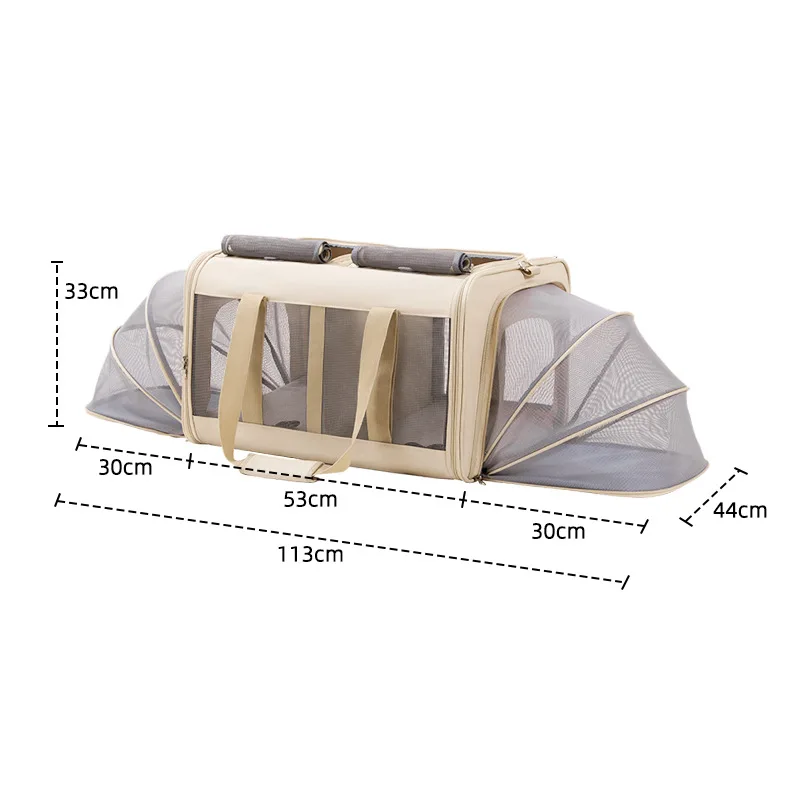 Pet car cage cat backpack, expandable pet cage, breathable dog bag, multifunctional pet, foldable and washable
Pet car cage cat backpack, expandable pet cage, breathable dog bag, multifunctional pet, foldable and washable