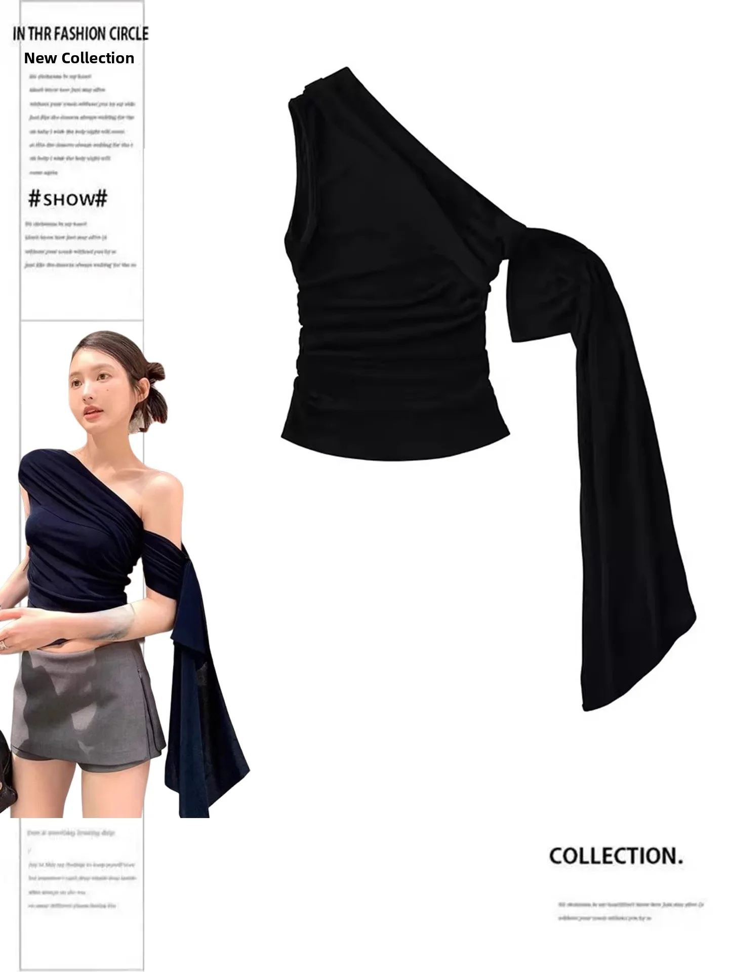 plus Size Asymmetric Shoulder Bared Short Sleeve T Shirt Women's Summer Slim Fit Casual Hollow out Design Top for Young Ladies
plus Size Asymmetric Shoulder Bared Short Sleeve T Shirt Women's Summer Slim Fit Casual Hollow out Design Top for Young Ladies