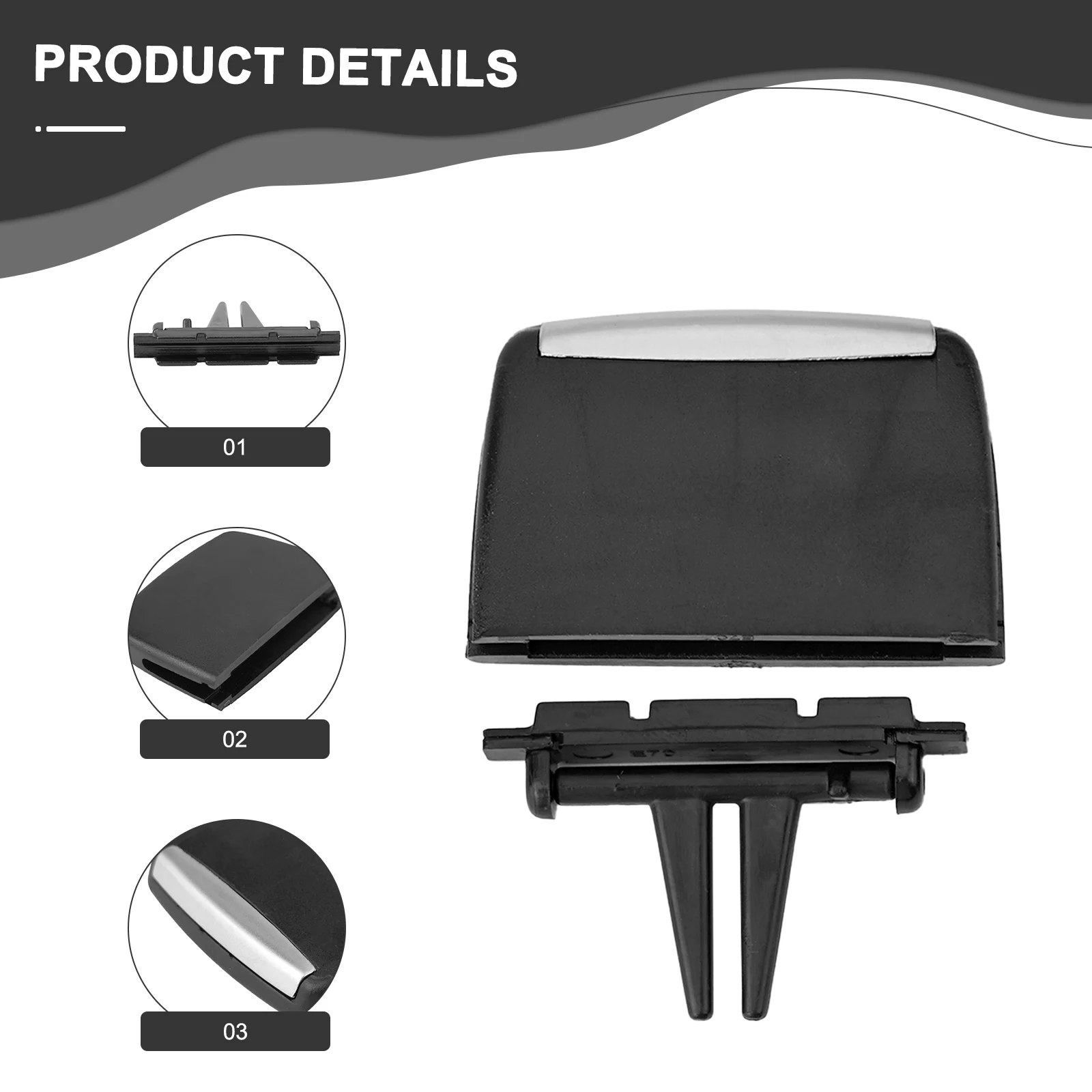 Front Air Outlet Clip Central Vehichle Vent 1pc Auto Interior Air Conditioning For BMW X5 E70/X6 E71 Accessories Useful
Front Air Outlet Clip Central Vehichle Vent 1pc Auto Interior Air Conditioning For BMW X5 E70/X6 E71 Accessories Useful