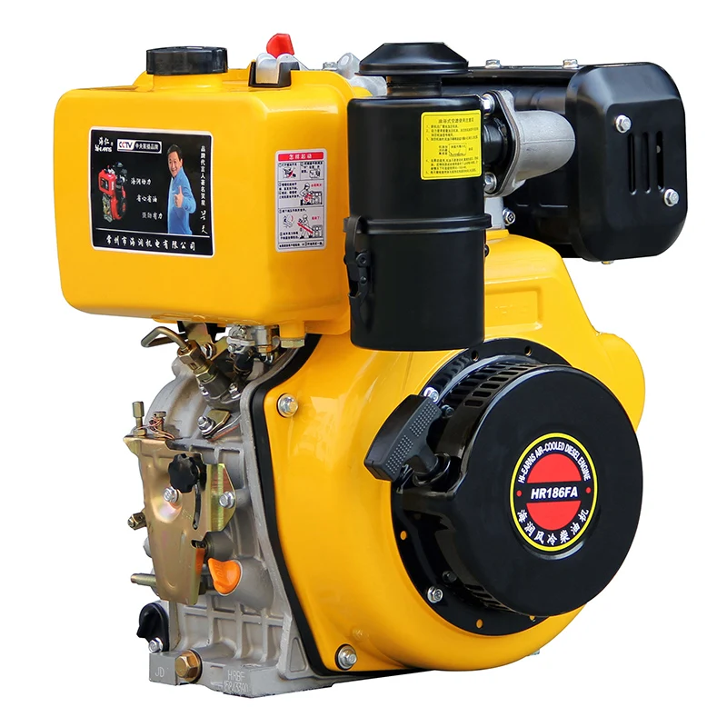 8HP HR186FAE 6KW Single Cylinder Air-Cooled Oil Air Filter Keyway Shaft Easy Operate Euro 5 Emission
8HP HR186FAE 6KW Single Cylinder Air-Cooled Oil Air Filter Keyway Shaft Easy Operate Euro 5 Emission