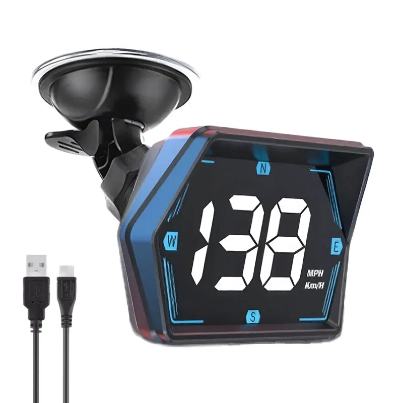 Universal HUD GPS Car Head Up Display Speedometer Odometer Car Digital Speed Security Overspeed Alarm Electronic Auto Parts
Universal HUD GPS Car Head Up Display Speedometer Odometer Car Digital Speed Security Overspeed Alarm Electronic Auto Parts
