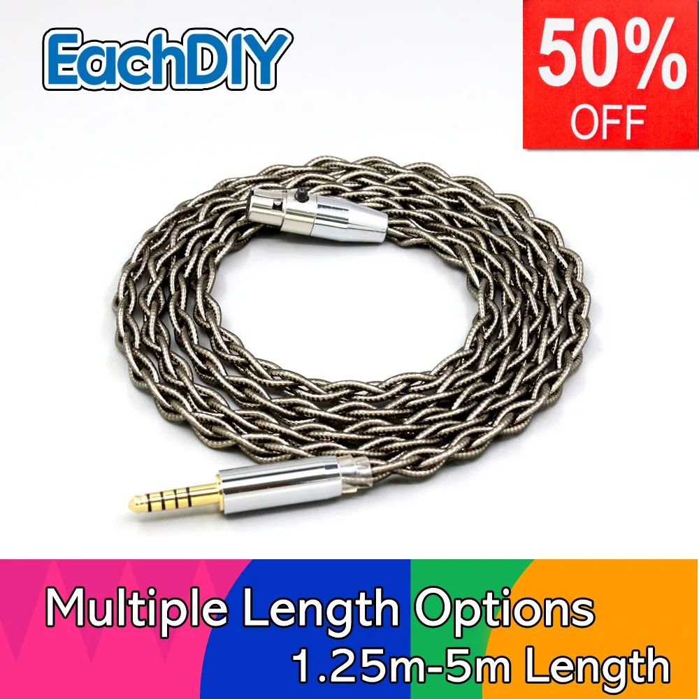 99% Pure Silver Palladium + Graphene Gold Earphone Shield Cable For AKG Q701 K702 K271 K272 K240 K141 K712 K181 K267 LN008229
99% Pure Silver Palladium + Graphene Gold Earphone Shield Cable For AKG Q701 K702 K271 K272 K240 K141 K712 K181 K267 LN008229