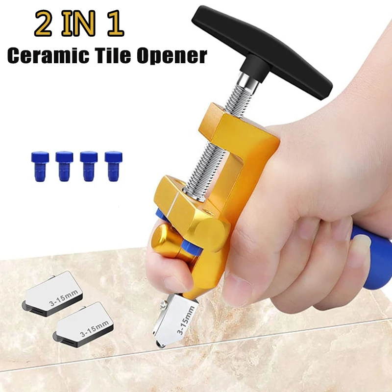 New 2 In 1 Diamond Glass Cutter for Glass Tile Cutting Glass Cutter Set Manual Construction Tool Tile Cutter 8Pcs Whole Set
New 2 In 1 Diamond Glass Cutter for Glass Tile Cutting Glass Cutter Set Manual Construction Tool Tile Cutter 8Pcs Whole Set