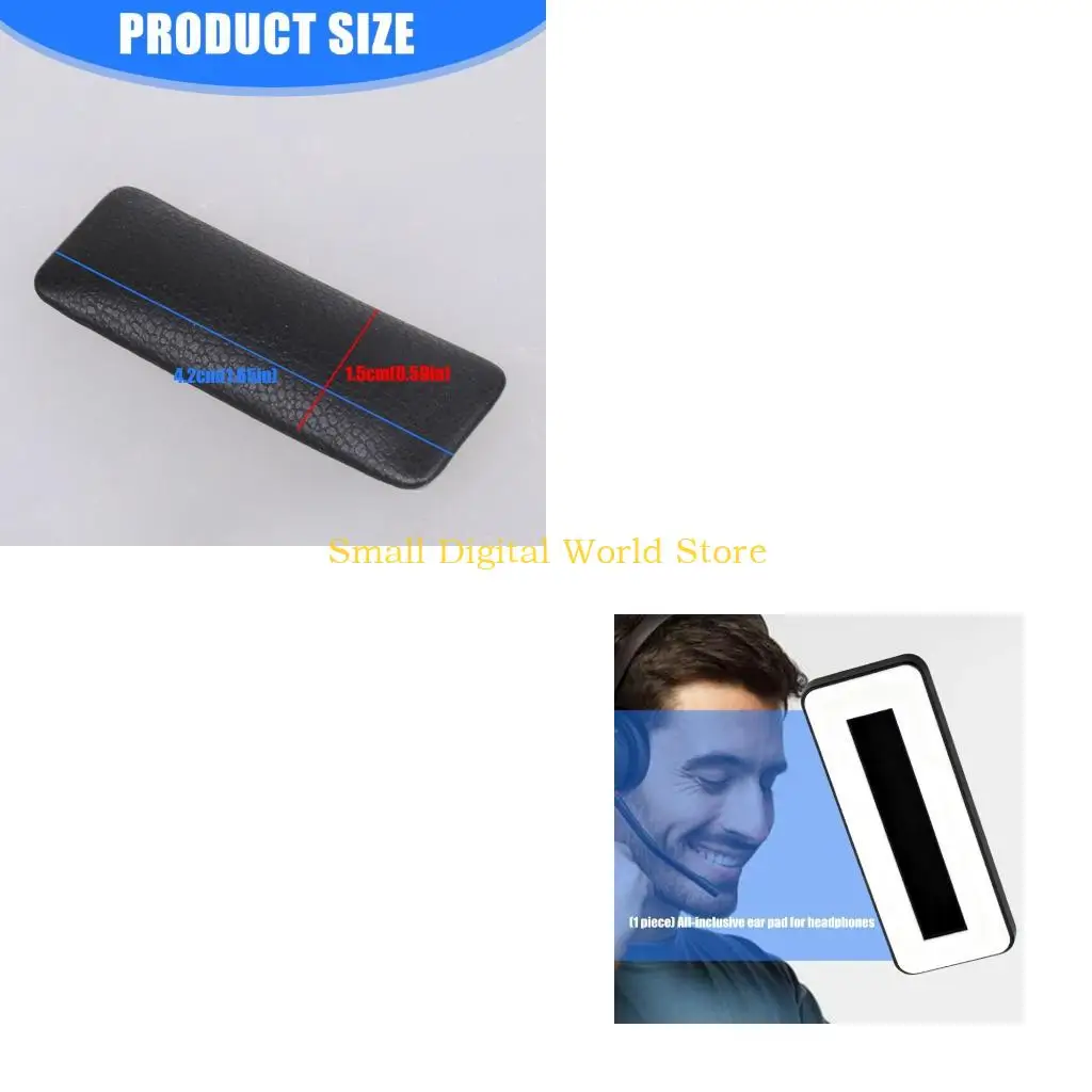 77UB Легко заменяемая кожаная запчасть для подушки подголовника для гарнитур WH62 WH66
77UB Легко заменяемая кожаная запчасть для подушки подголовника для гарнитур WH62 WH66