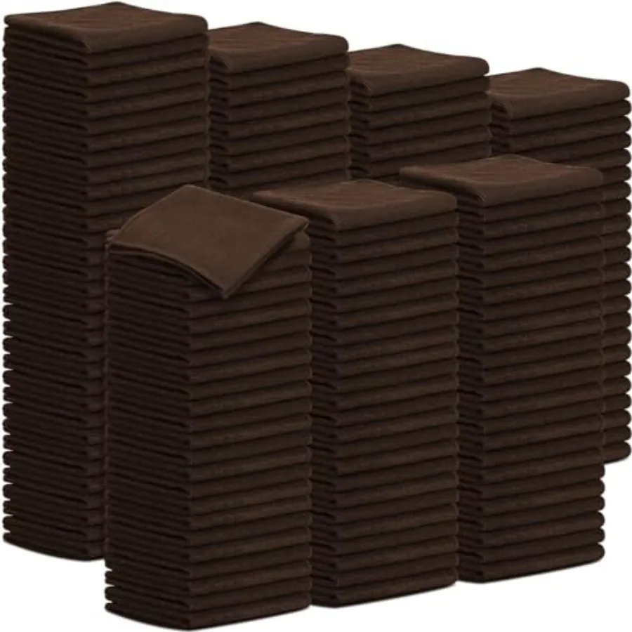 100 Pack 12'' x 12'' Microfiber Cleaning Cloths Reusable Cleaning Rags Bulk Microfiber Towels Softer Highly Absorbent Washcloth
100 Pack 12'' x 12'' Microfiber Cleaning Cloths Reusable Cleaning Rags Bulk Microfiber Towels Softer Highly Absorbent Washcloth
