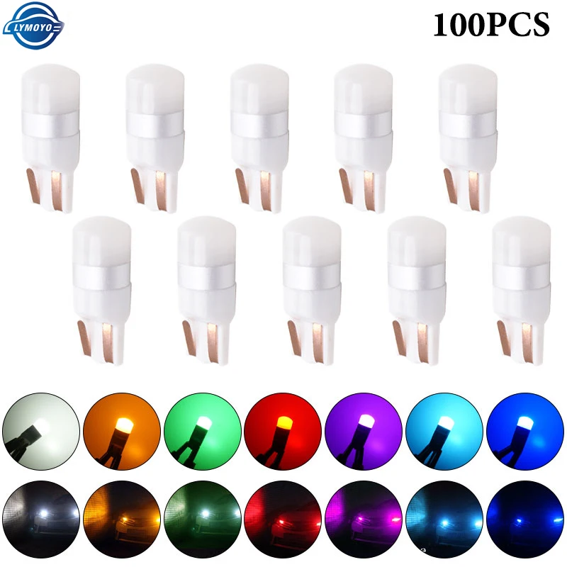 100pcs T10 LED W5W LED Car Motor Truck LED 12-24V 3030 1SMD Dome Light Clearance Light License Plate Light Interior Reading Lamp
100pcs T10 LED W5W LED Car Motor Truck LED 12-24V 3030 1SMD Dome Light Clearance Light License Plate Light Interior Reading Lamp