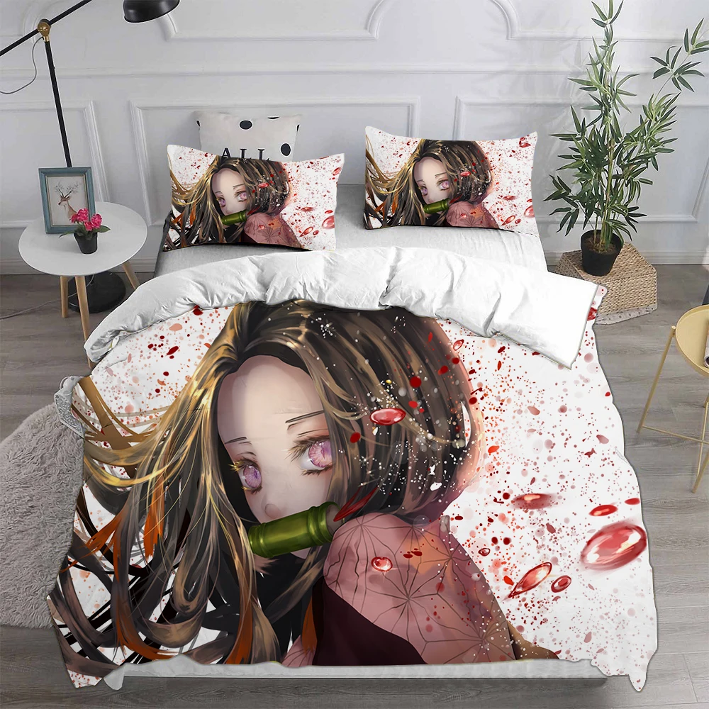 Demon Slayer: Kimetsu No Yaiba Bedding Sets Comforter Quilt Bed Cover Duvet Cover Pillow Case 2-3 Pieces Sets Kids Adult Size
Demon Slayer: Kimetsu No Yaiba Bedding Sets Comforter Quilt Bed Cover Duvet Cover Pillow Case 2-3 Pieces Sets Kids Adult Size