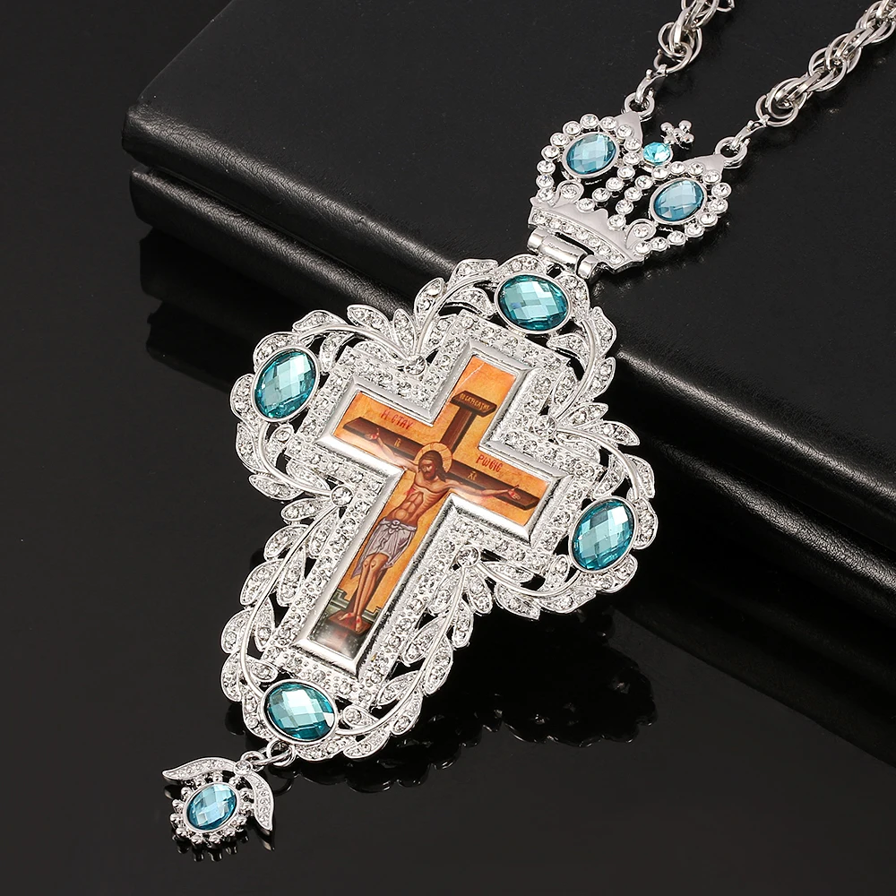 Pectoral Cross Crown religion Necklace - Charm Personality high quality pendantJewelry Accessory for women men Gifts
Pectoral Cross Crown religion Necklace - Charm Personality high quality pendantJewelry Accessory for women men Gifts