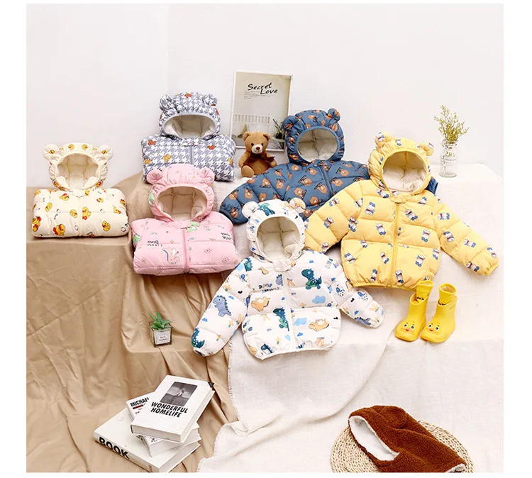 0-6 years old children's cotton-padded winter clothes boys and girls light warm cute cotton-padded jacket 80-120 yards
0-6 years old children's cotton-padded winter clothes boys and girls light warm cute cotton-padded jacket 80-120 yards